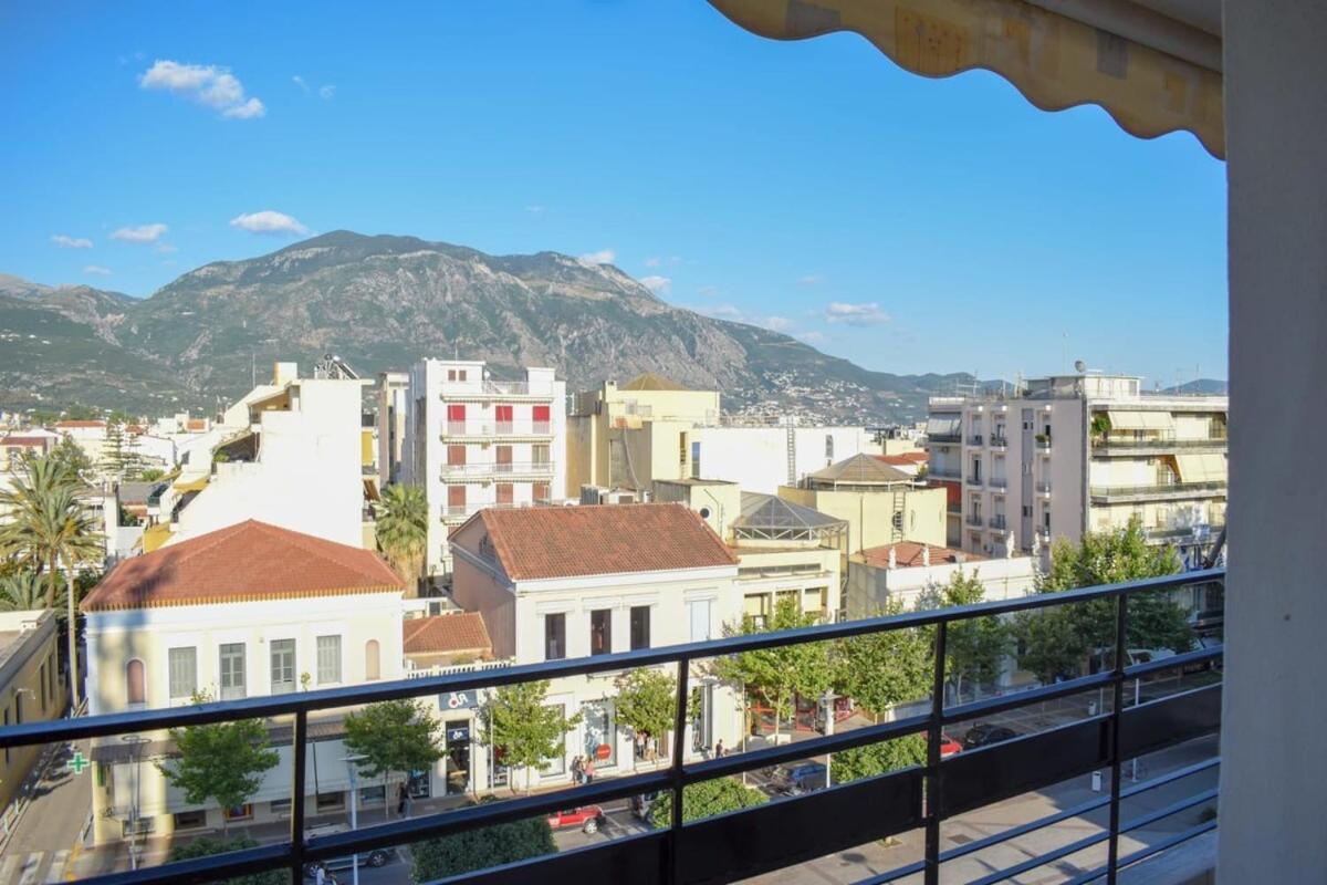 Cozy Flat On The Main Square, 10Min To The Sea Villa Kalamata Exteriör bild
