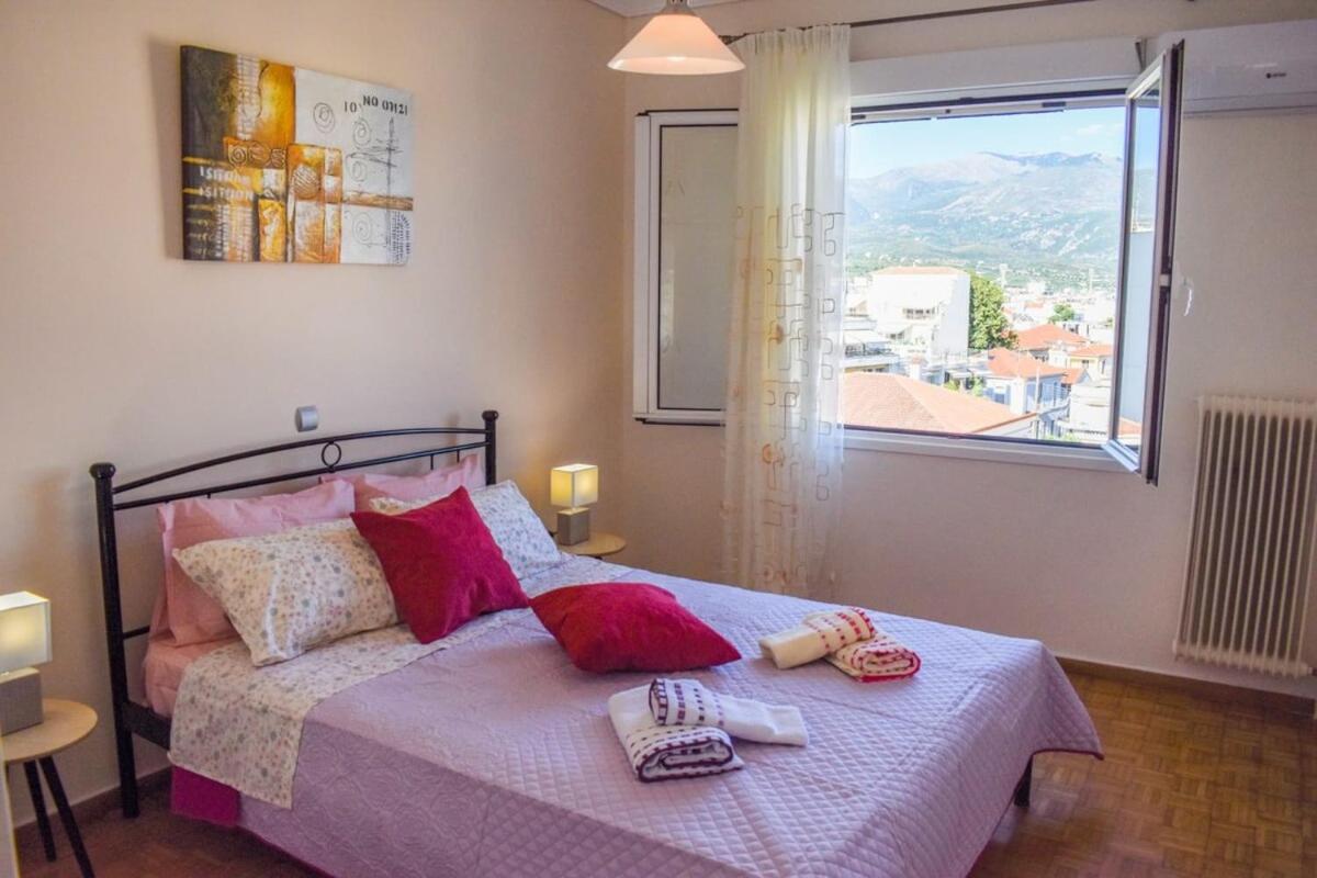 Cozy Flat On The Main Square, 10Min To The Sea Villa Kalamata Exteriör bild
