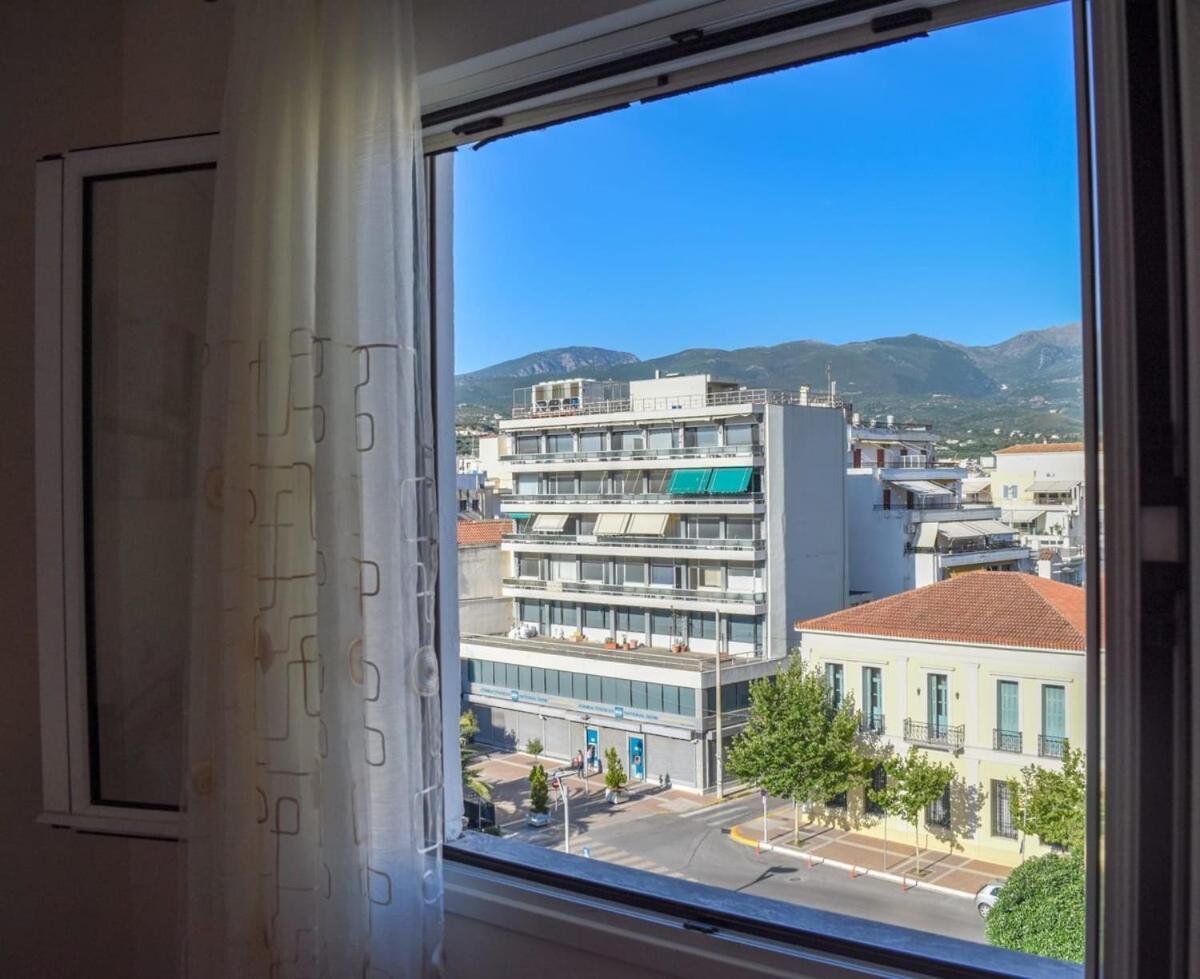 Cozy Flat On The Main Square, 10Min To The Sea Villa Kalamata Exteriör bild
